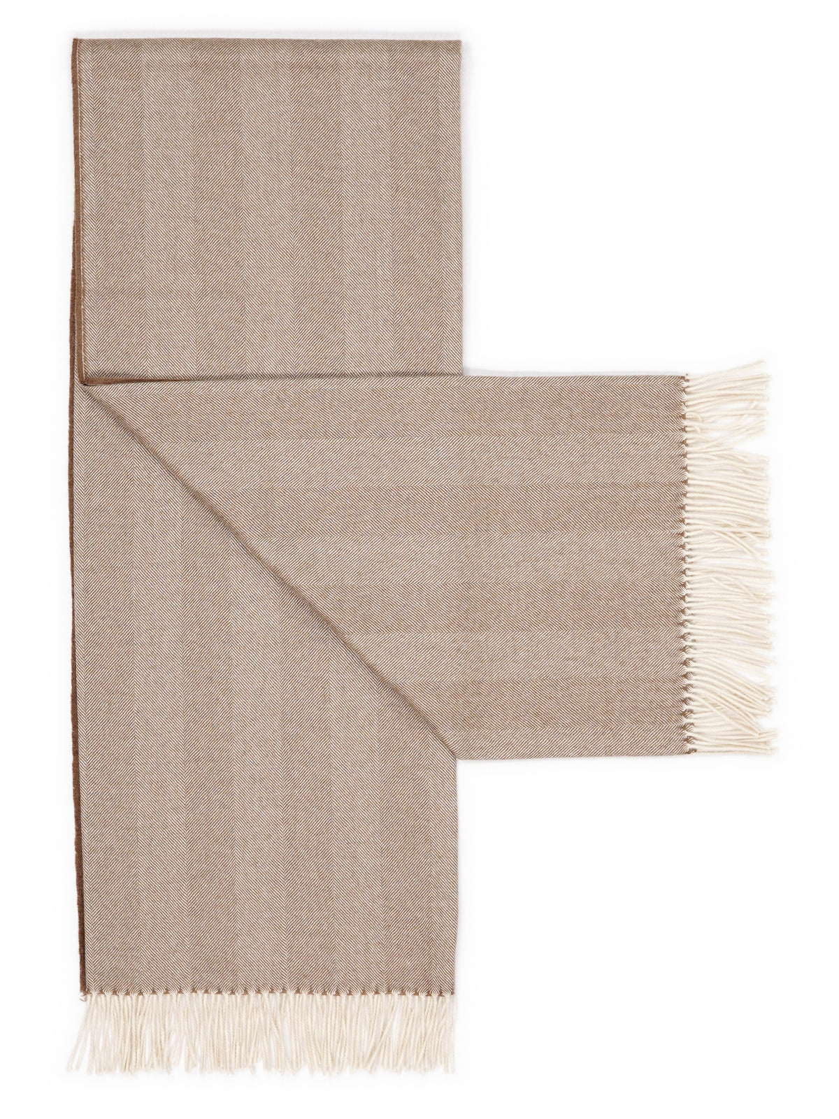 Royal Alpaca Throw “Premium Cozy” – opened out