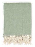 Throw “Rune” in Sage, folded