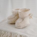 Merino Wool Baby Booties