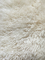 Curly White Sheepskin Rug