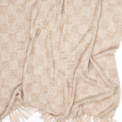 Baby Alpaca & Merino Throw “Valley” – close-up