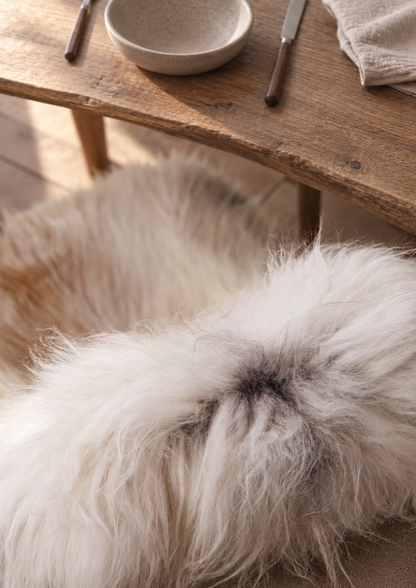 Icelandic Golsótt Sheepskin Rug