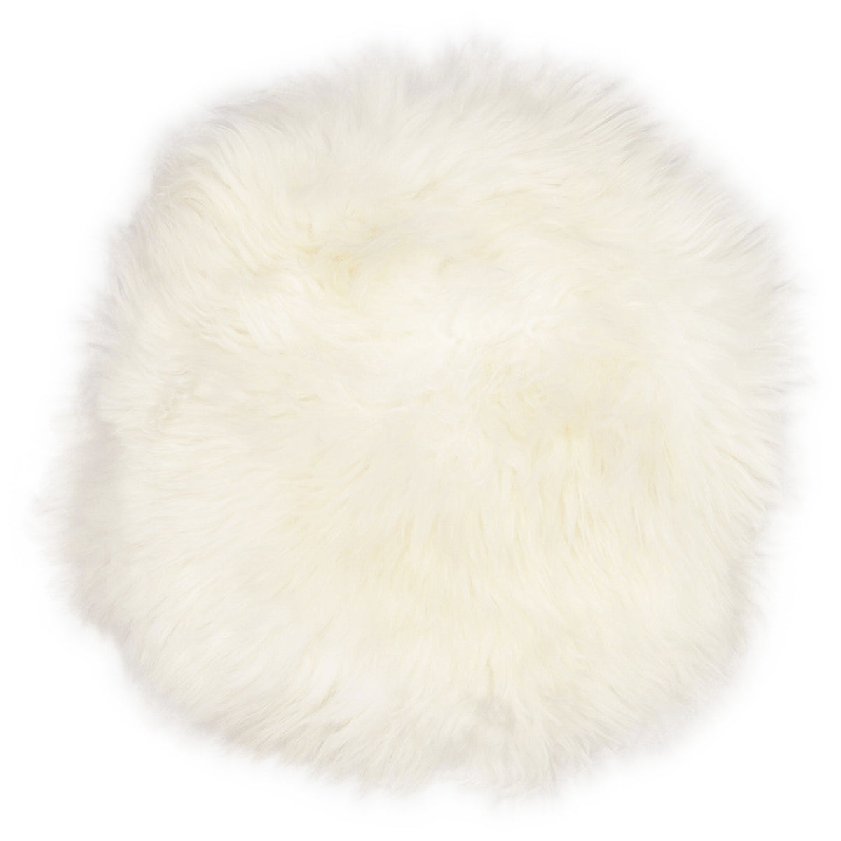 Sheepskin Seat Pad, White